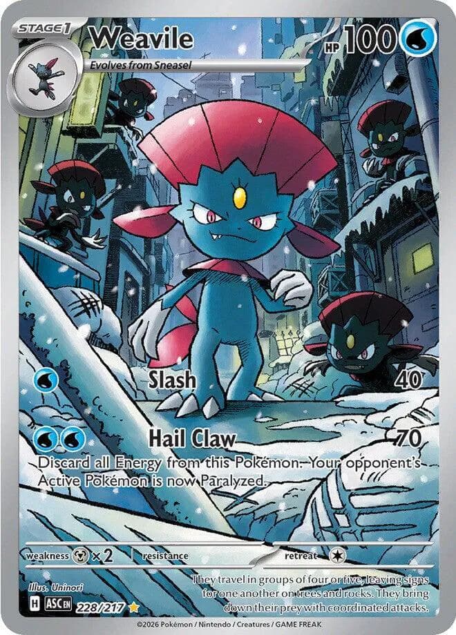 Weavile - Ascended-Heroes