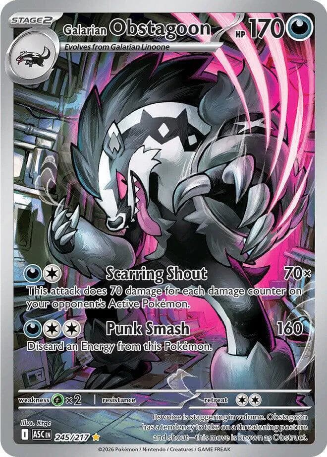 Galarian Obstagoon - Ascended-Heroes