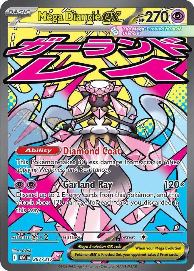 Mega Diancie ex - Ascended-Heroes