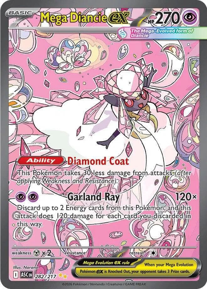 Mega Diancie ex - Ascended-Heroes