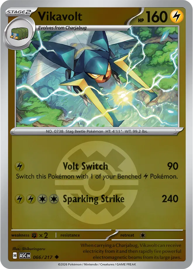 Vikavolt (Quick Ball)  - Ascended-Heroes