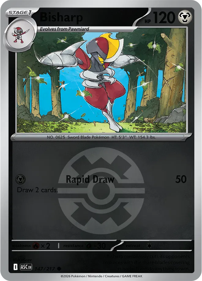 Bisharp (Quick Ball)  - Ascended-Heroes