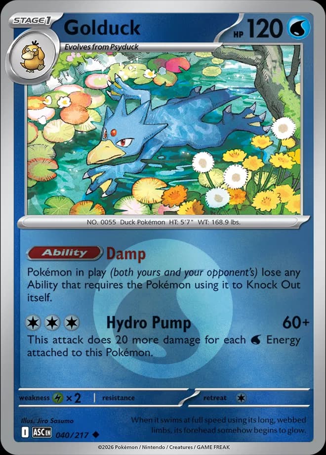 Golduck (Energy Symbol Pattern)  - Ascended-Heroes