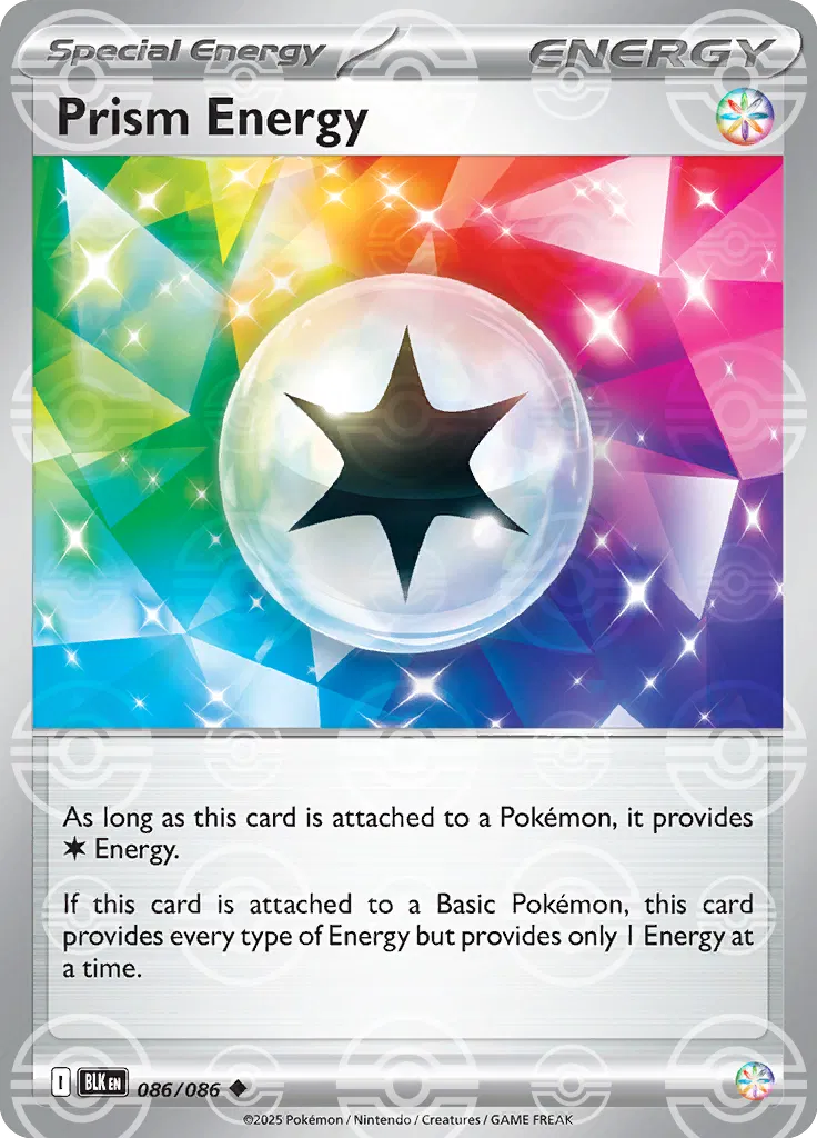 Prism Energy (Poke Ball Pattern)  - Black-Bolt